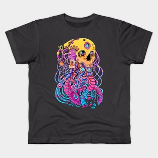 Machine Skull Kids T-Shirt